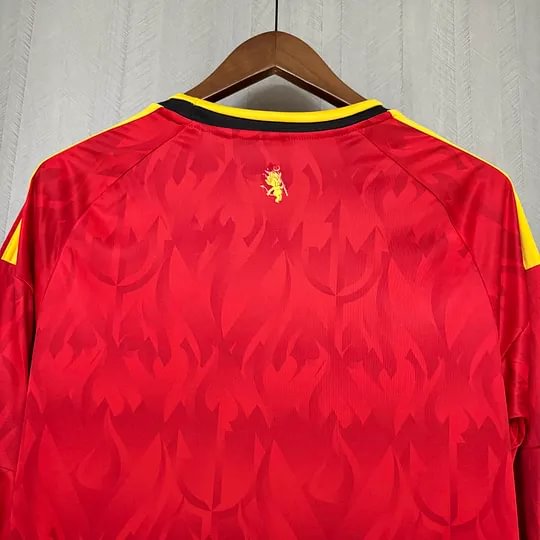 2026 Long Sleeve Belgium National Team Home Football Shirt