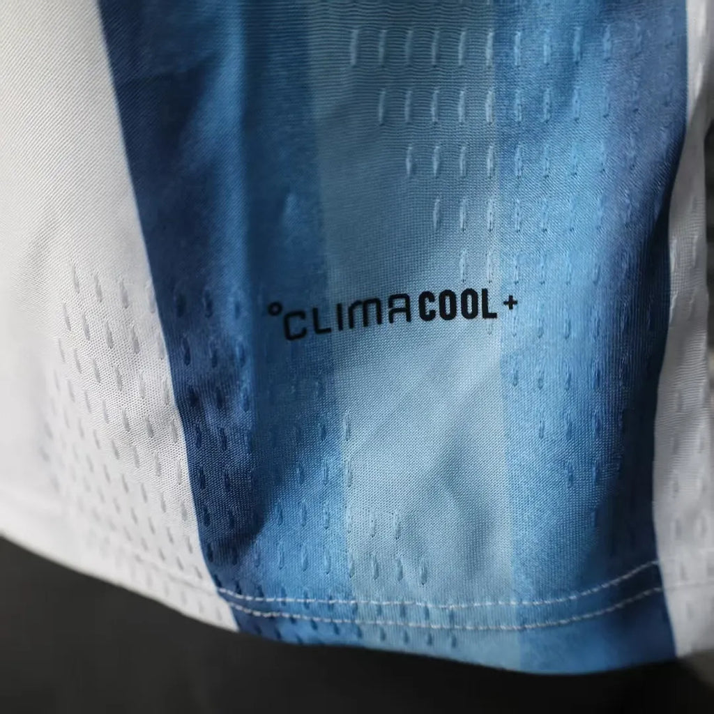 2026 Long Sleeve Player Version Argentina Home