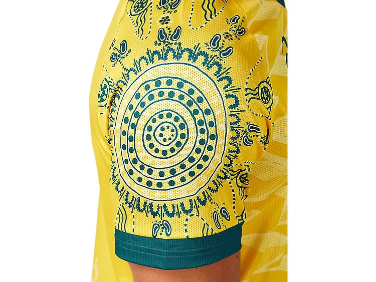 2024 Australia Home Australian Team Olympic Football Shirt