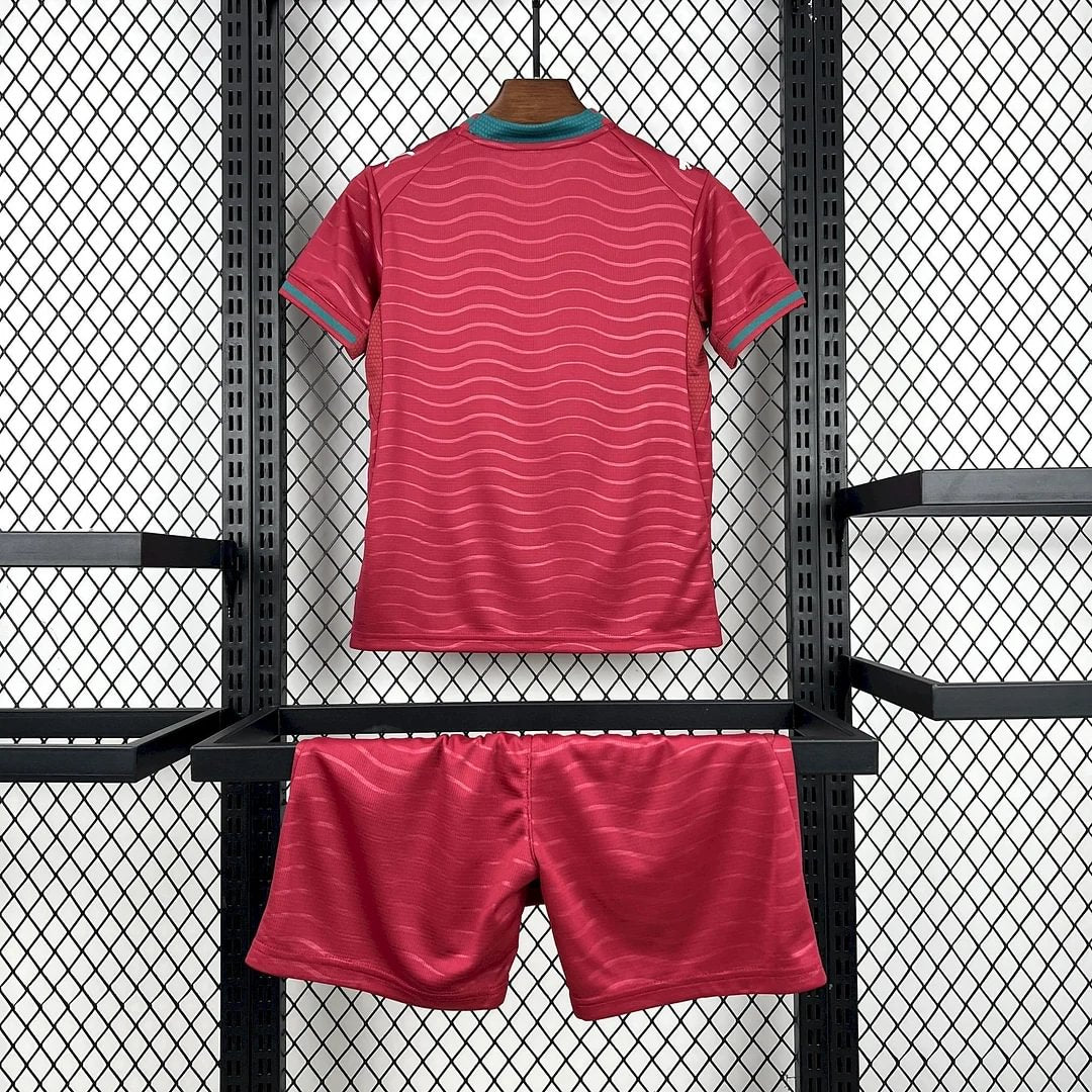 2026 Portugal Home Football Shirt Kids Size