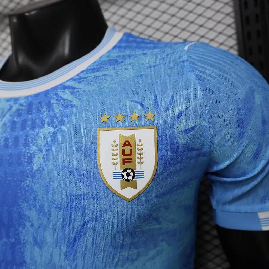 2026 Player Version Uruguay National Team Special Edition Blue Soccer Jersey