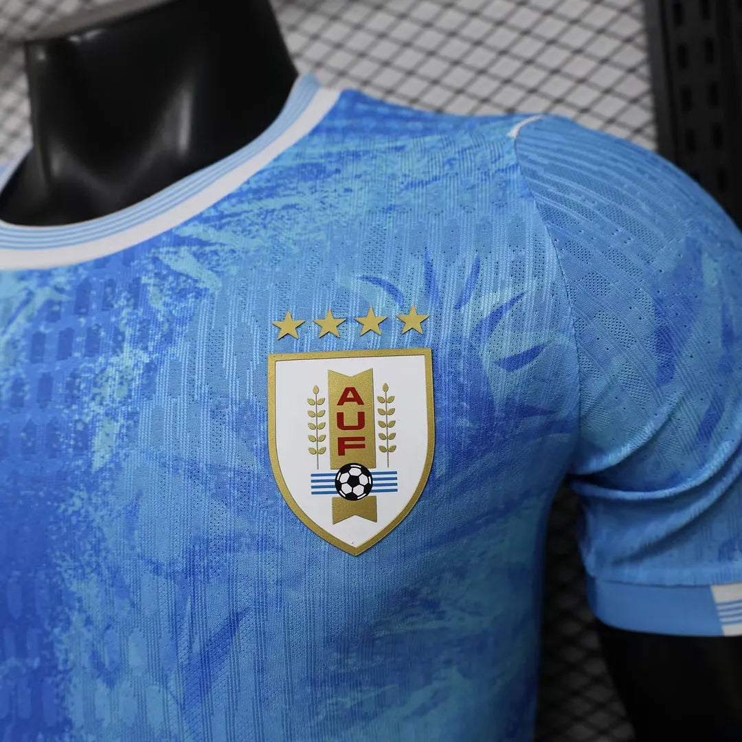 2026 Player Version Uruguay National Team Special Edition Blue Soccer Jersey