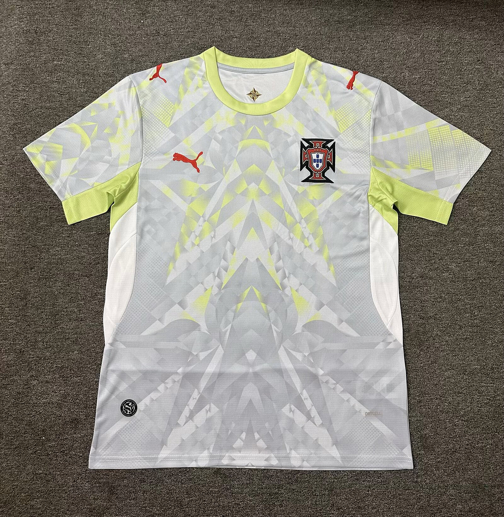 2026 Portugal National Team Goalkeeper Grey Football Shirt