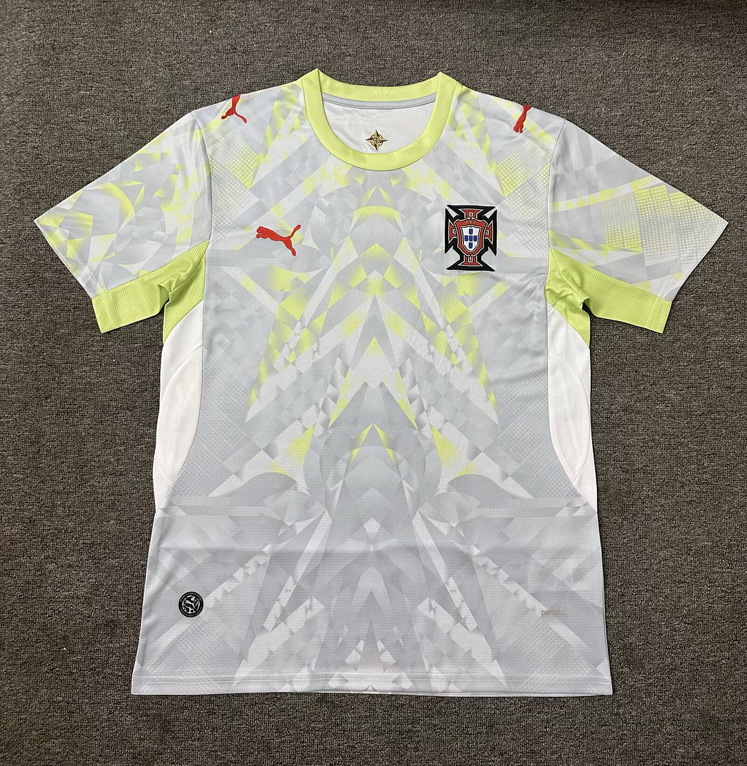 2026 Portugal National Team Goalkeeper Grey Football Shirt