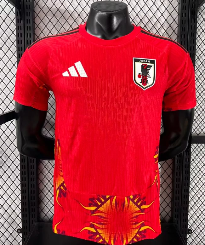 2026 Player Version Japan Goalkeeper Red Football Jersey