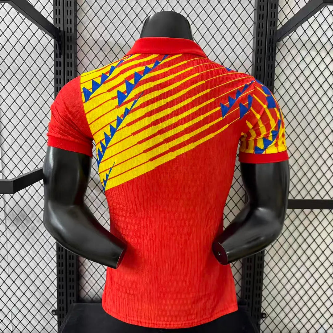 2026 Player Version Spain National Team Special Edition Red Football Shirt