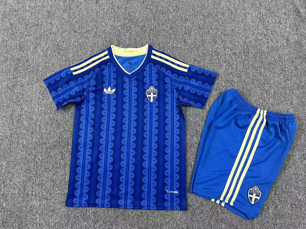 2026 Sweden National Team Away Football Kids Size