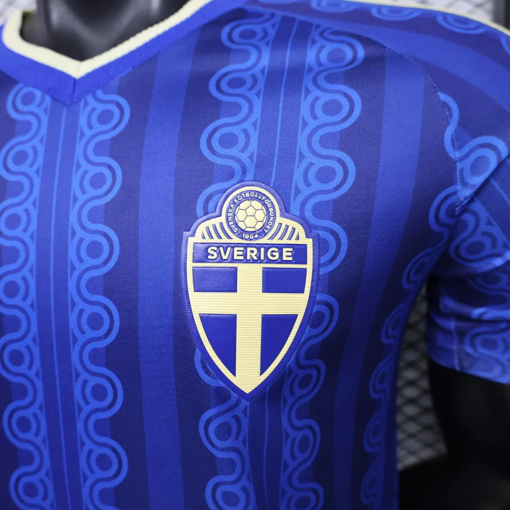 2026 Player Version Sweden National Team Away Football Shirt