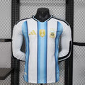 2026 Long Sleeve Player Version Argentina Home