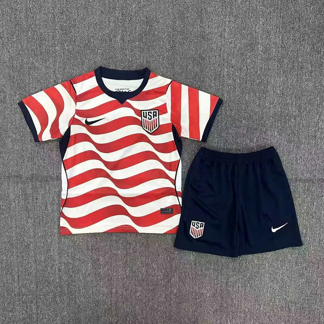 2026 United States National Team Home Football Shirt Kids Size