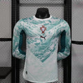 2026 Long Sleeve Player Version Portugal National Team Away Football Shirt