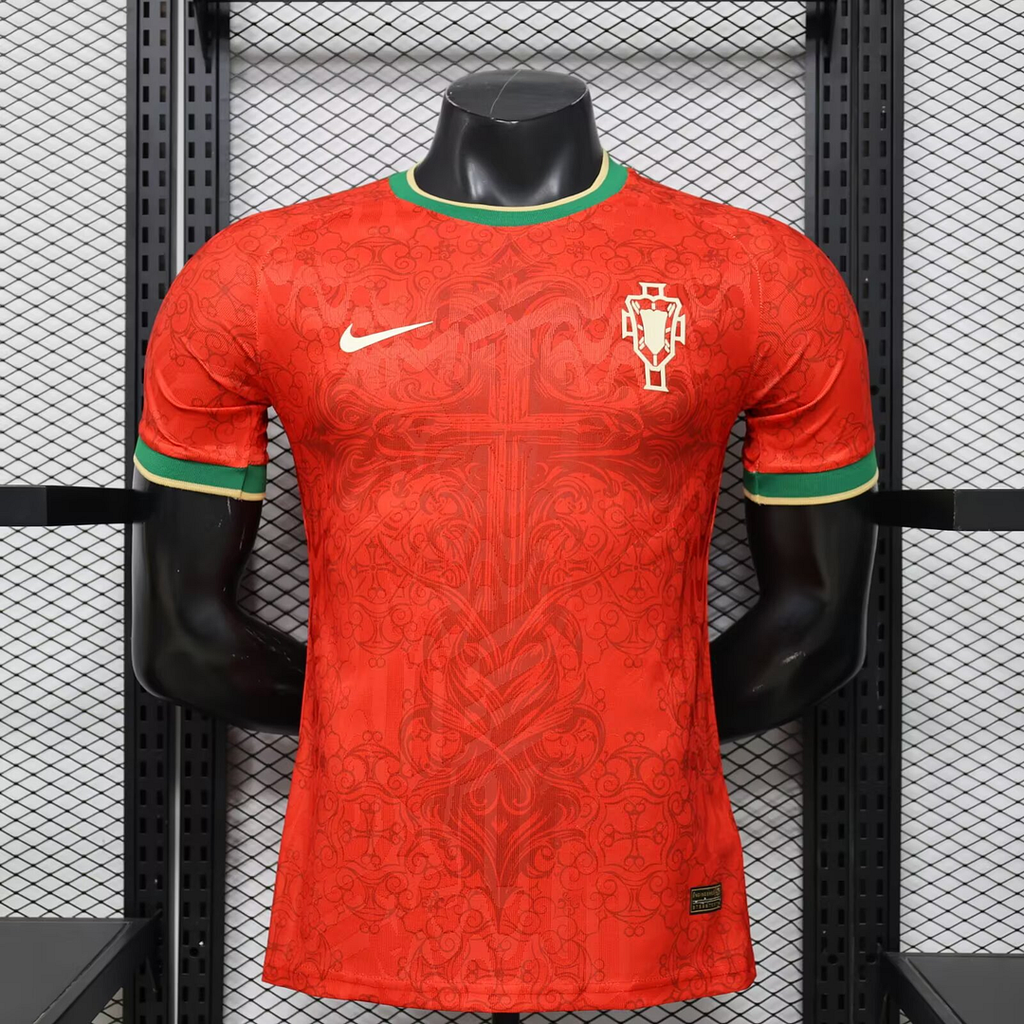 2026 Player Version Portugal National Team Special Edition Red Football Shirt