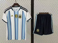 2026 Argentina Home Soccer Jersey Kids Size