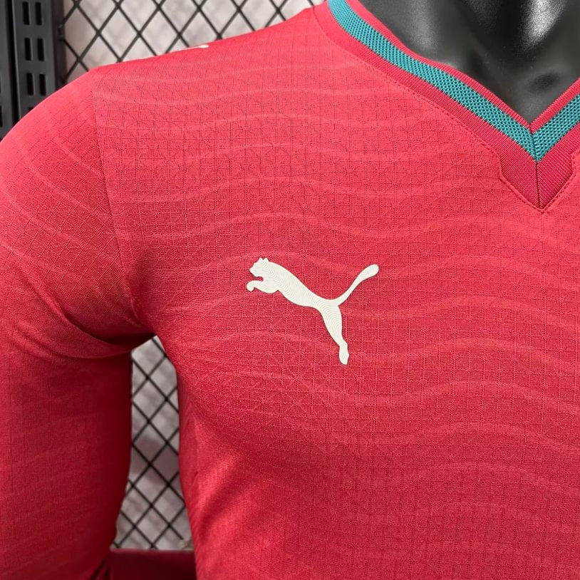 2026 Long Sleeve Player Version Portugal National Team Home Football Shirt