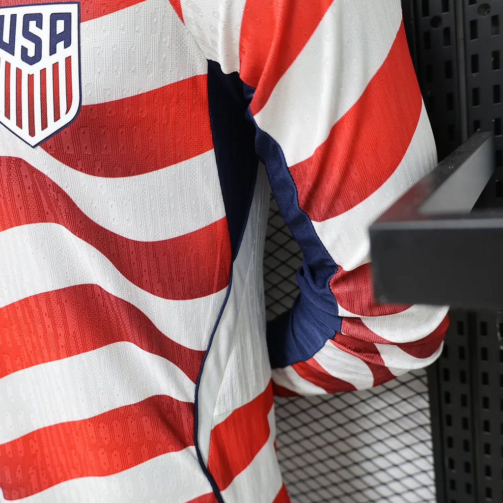 2026 Long Sleeve Player Version United States National Team Home Football