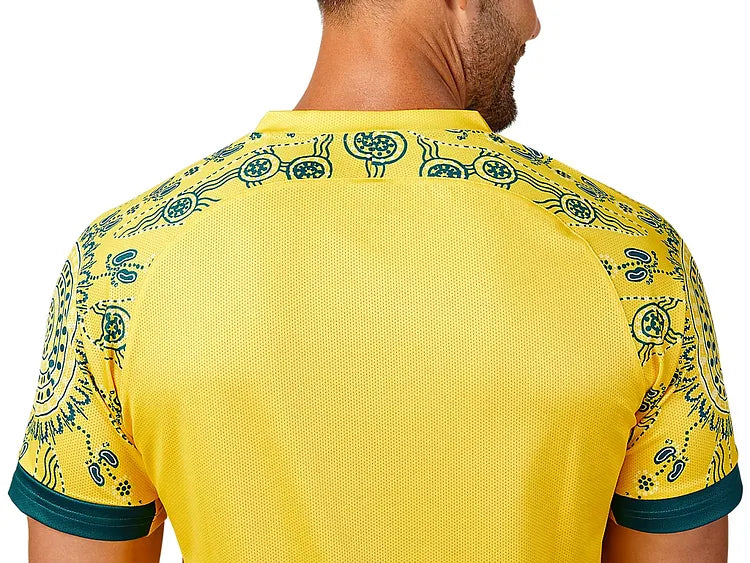 2024 Australia Home Australian Team Olympic Football Shirt