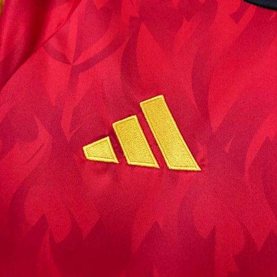 2026 Long Sleeve Belgium National Team Home Football Shirt