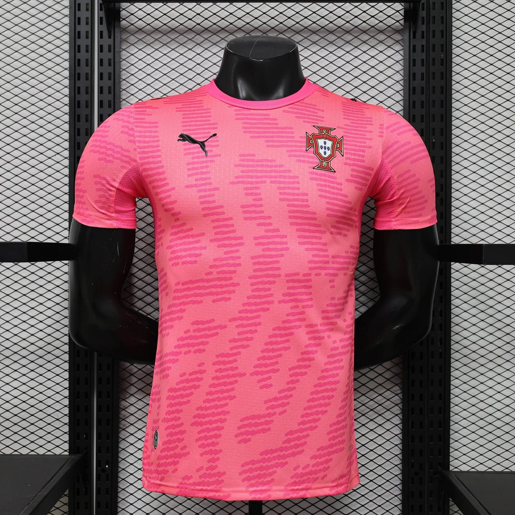 2026 Player Version Portugal National Team Special Edition Pink Football Shirt