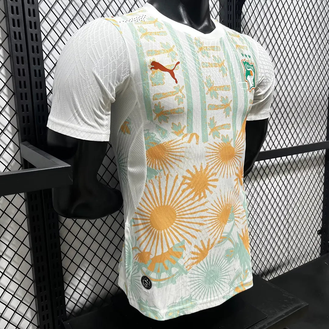 2026 Player Version Ivory Coast National Team Away Football Shirt