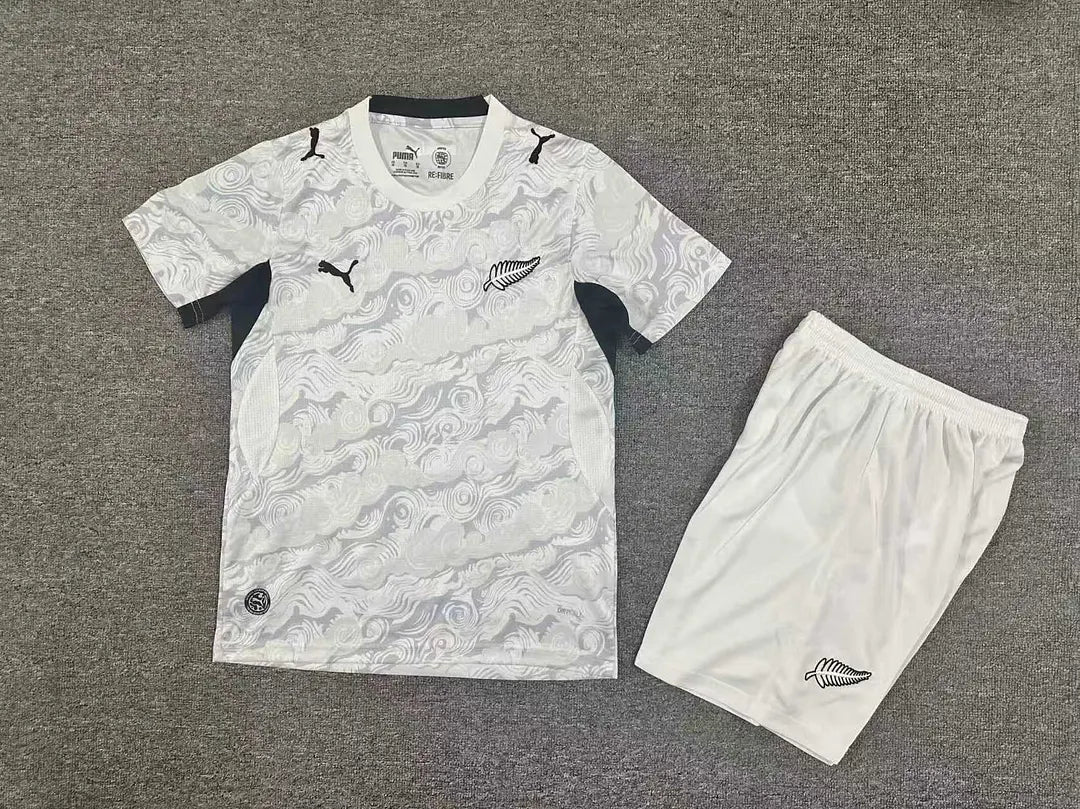 2026 New Zealand National Team Home Football Shirt Kids Size