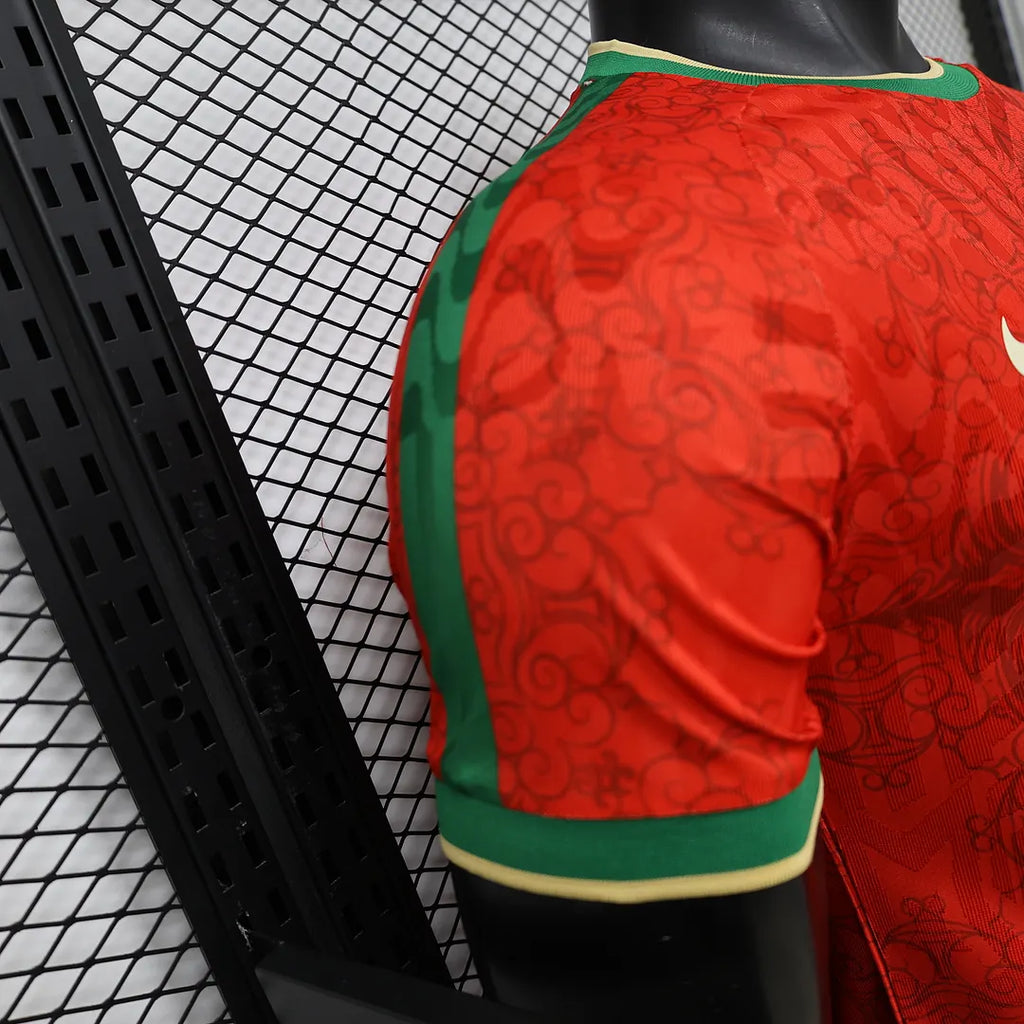 2026 Player Version Portugal National Team Special Edition Red Football Shirt