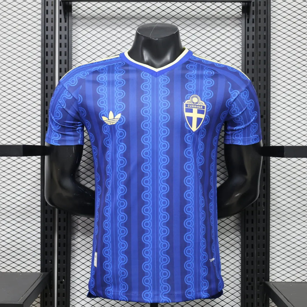 2026 Player Version Sweden National Team Away Football Shirt