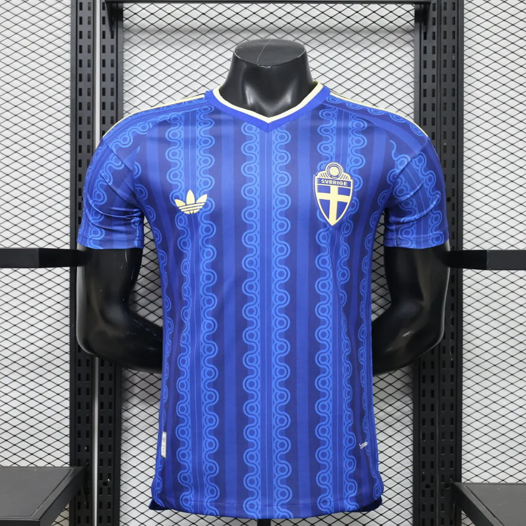 2026 Player Version Sweden National Team Away Football Shirt