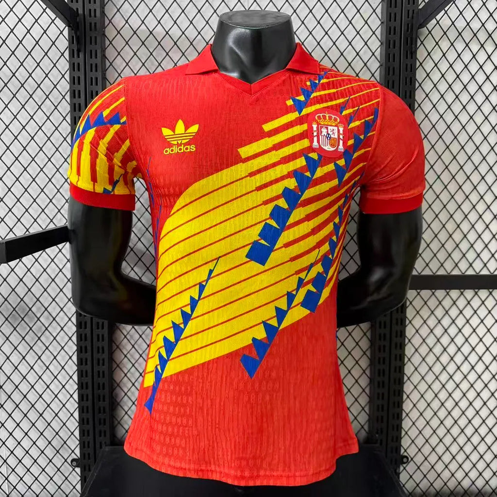 2026 Player Version Spain National Team Special Edition Red Football Shirt