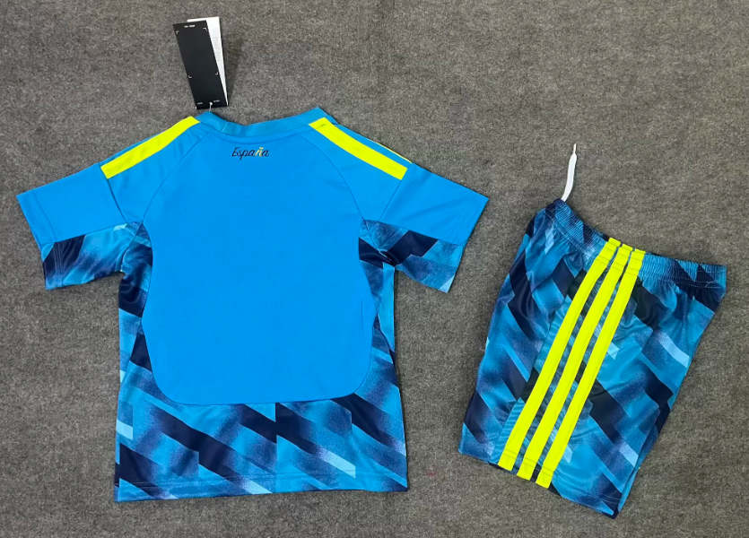 2026 Spain National Team Goalkeeper Football Shirt  Kids Size