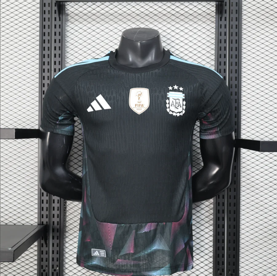 2026 Player Version Argentina Goalkeeper Black  Jersey