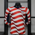 2026 Long Sleeve Player Version United States National Team Home Football