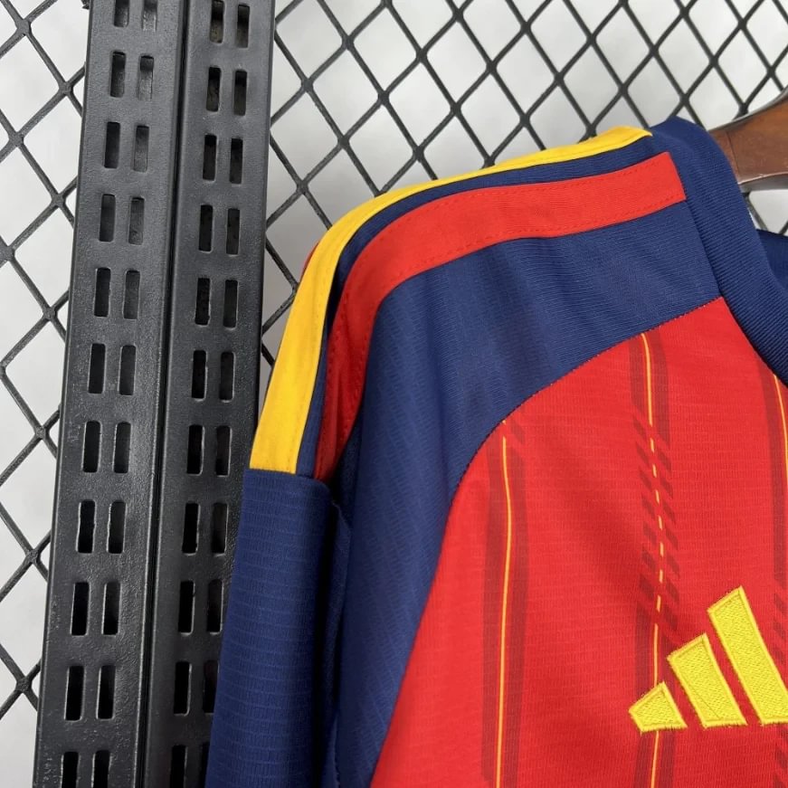 2026 Long Sleeves Spain National Team Home Football Shirt