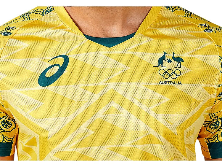 2024 Australia Home Australian Team Olympic Football Shirt