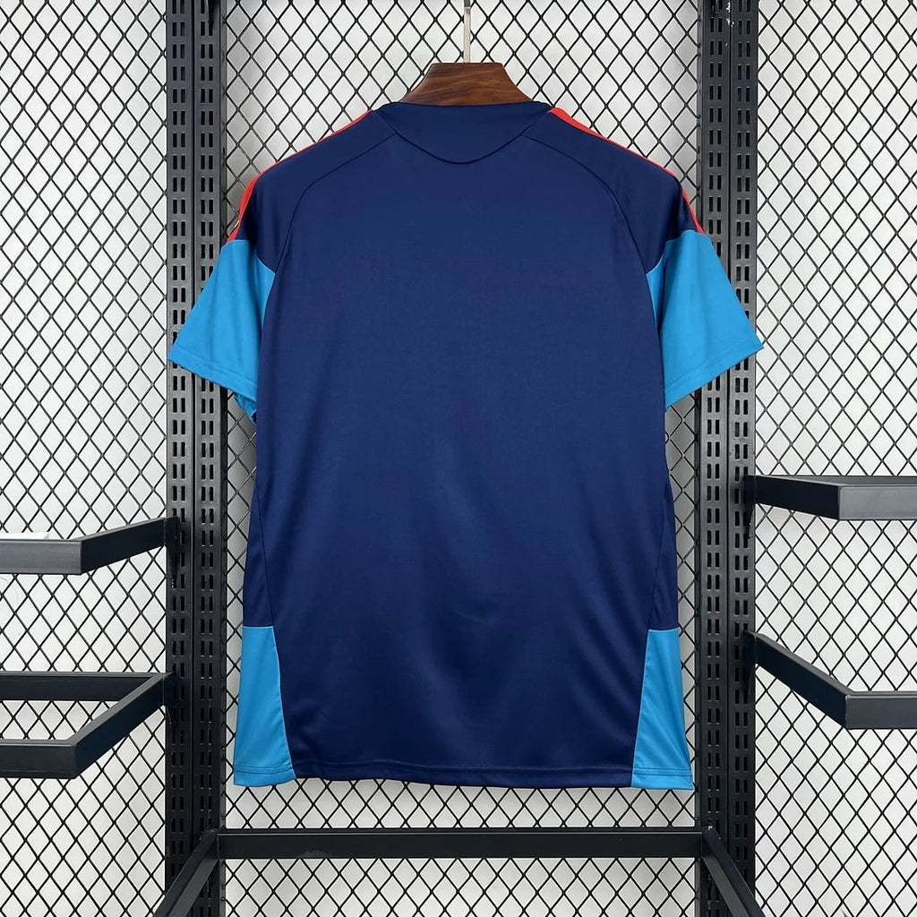2026 Spain National Team Training Suit Blue Football Shirt