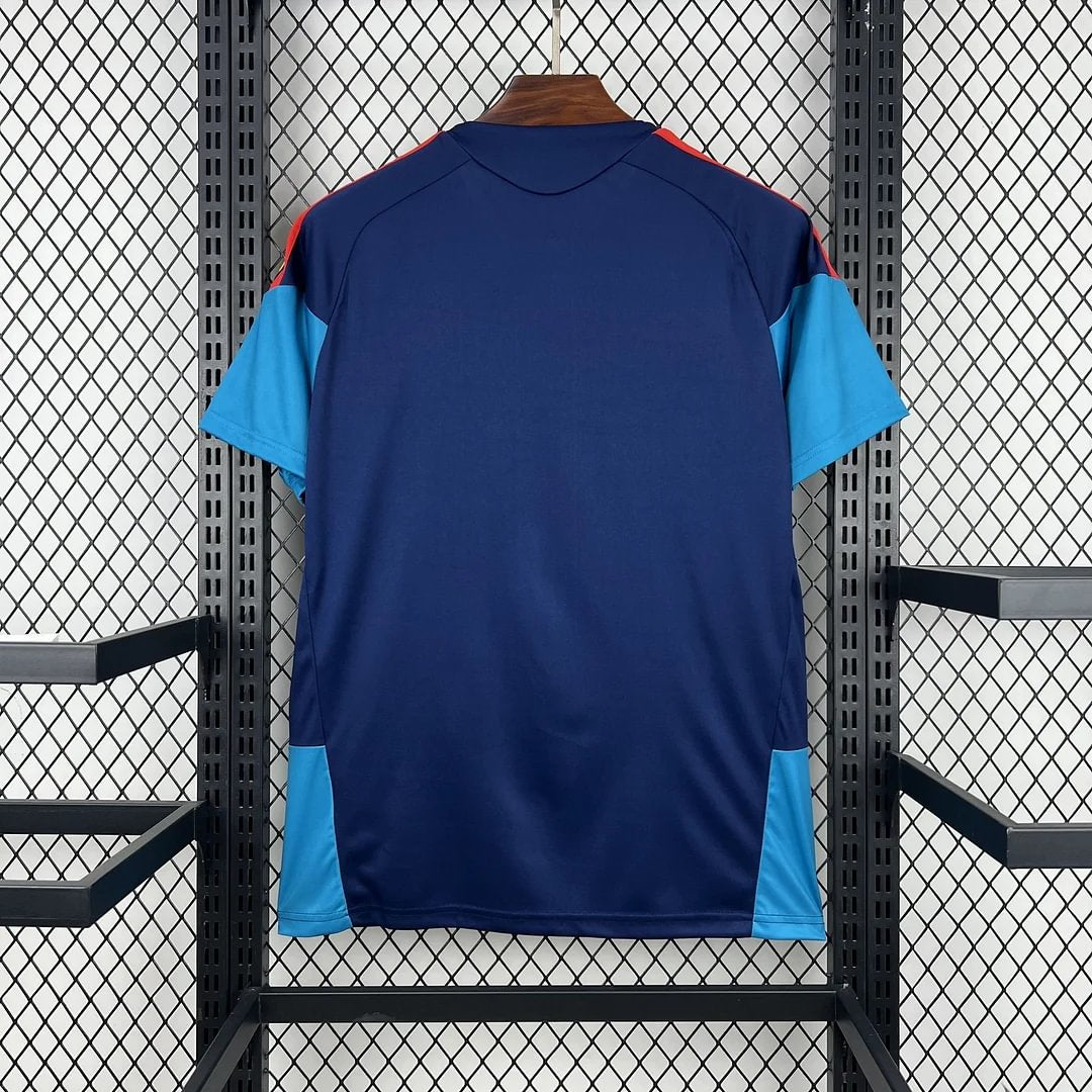 2026 Spain National Team Training Suit Blue Football Shirt