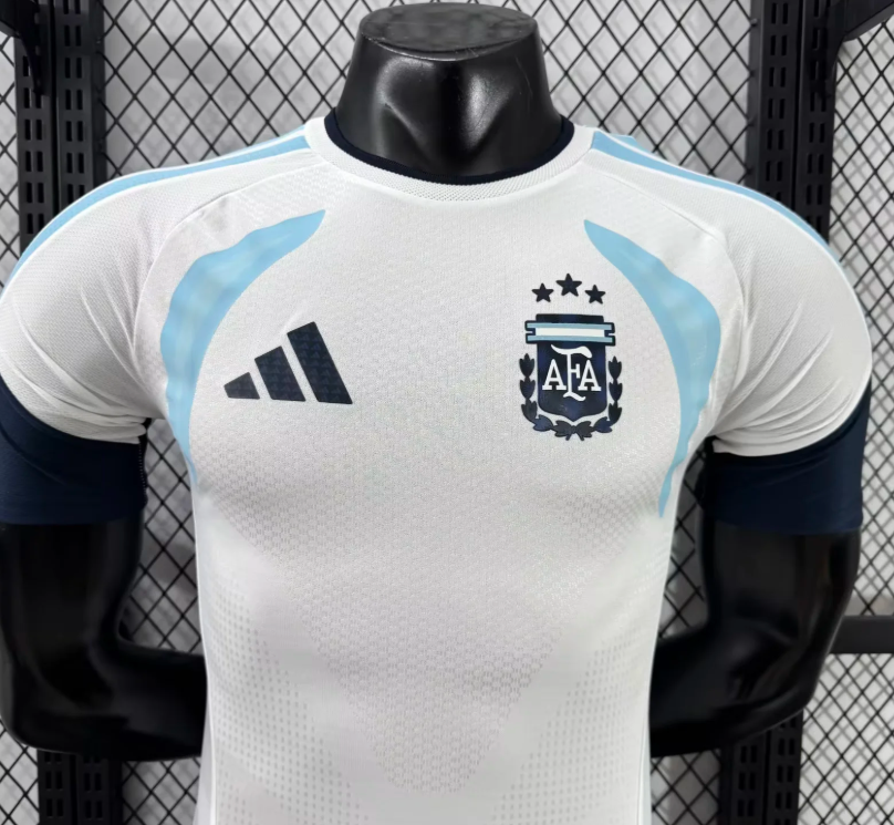 2026 Player Version Argentina Special Edition White Jersey
