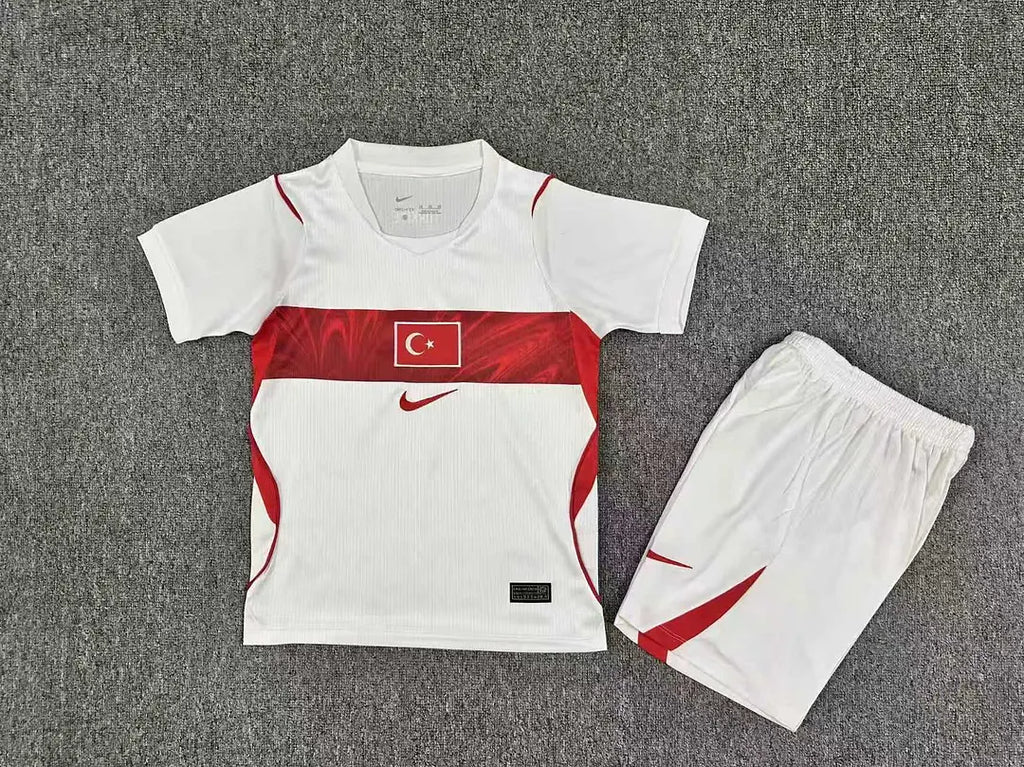 2026 Türkiye National Team Home Football Shirt Kids Size