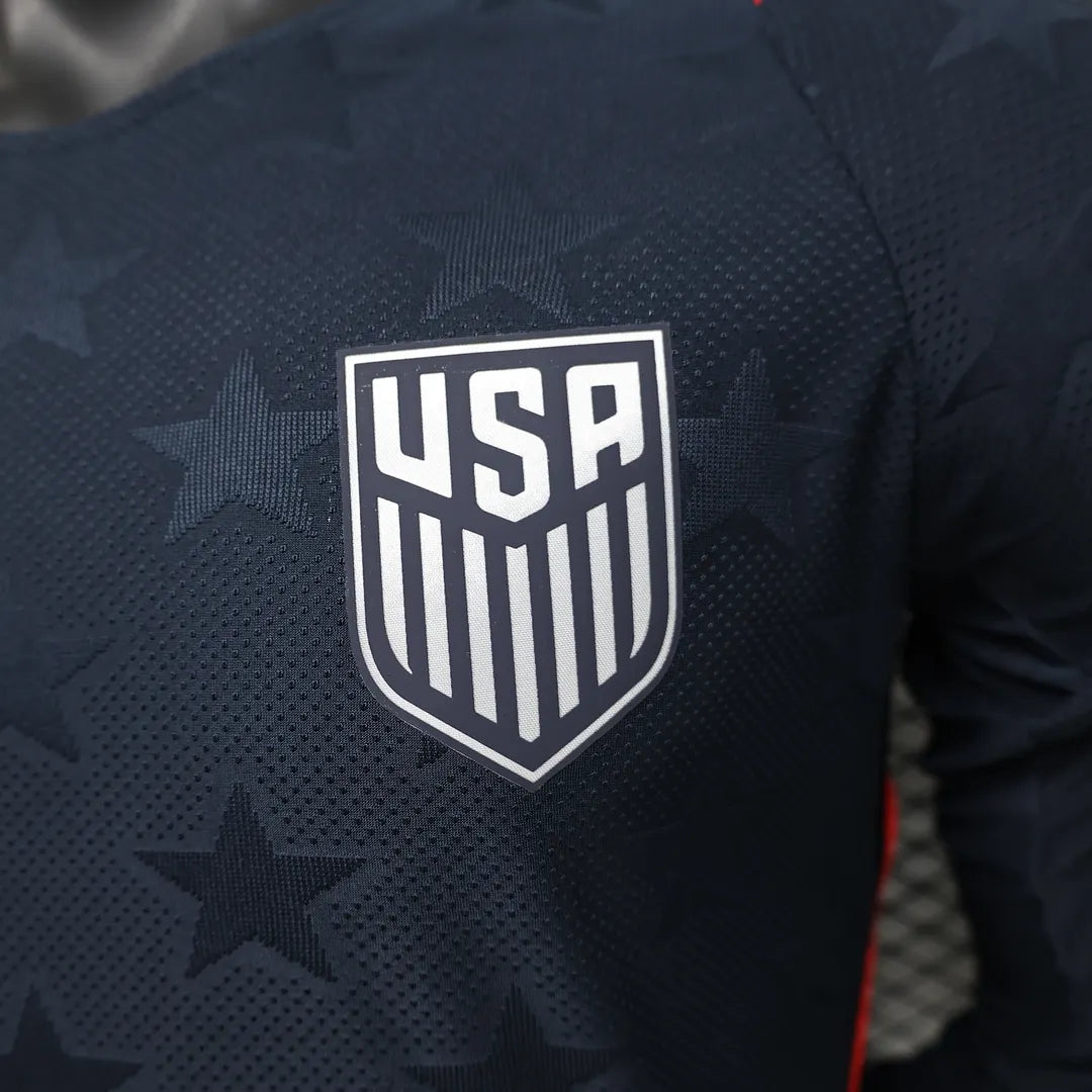2026 Long Sleeve Player Version United States National Team Away Football Shirt