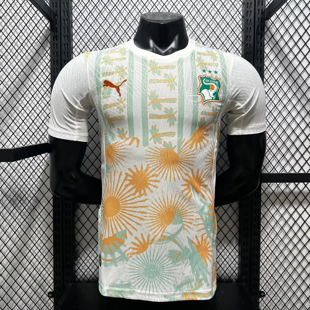 2026 Player Version Ivory Coast National Team Away Football Shirt