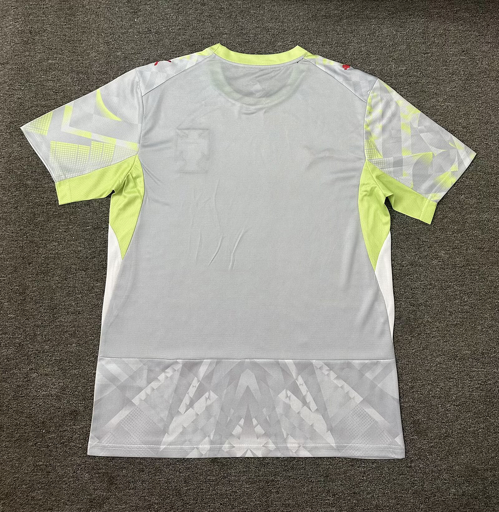 2026 Portugal National Team Goalkeeper Grey Football Shirt