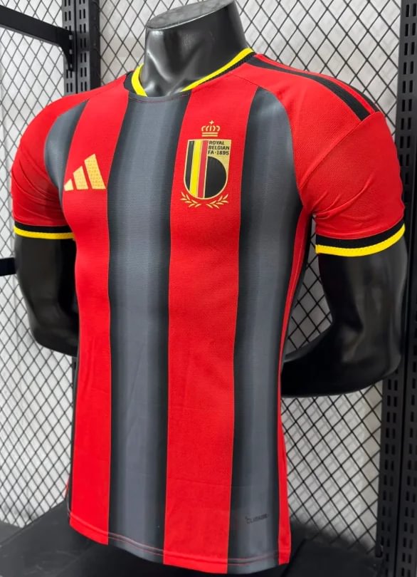 2026 Player Version Belgium National Team Special Edition Red Football Shirt