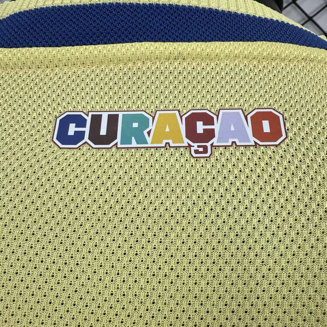 2026 Player Version Curacao National Team Away Football Shirt