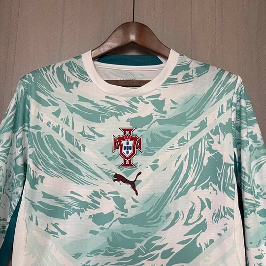 2026 Long Sleeve Portugal Away Football Shirt