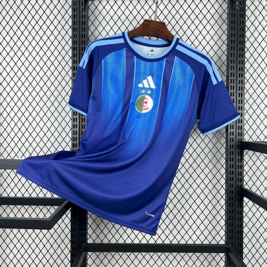 2026 Algeria National Team Special Edition Blue Football Shirt