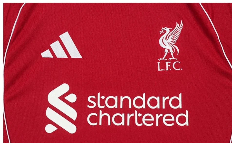 25-26 Player Version Liverpool Home Football Shirt